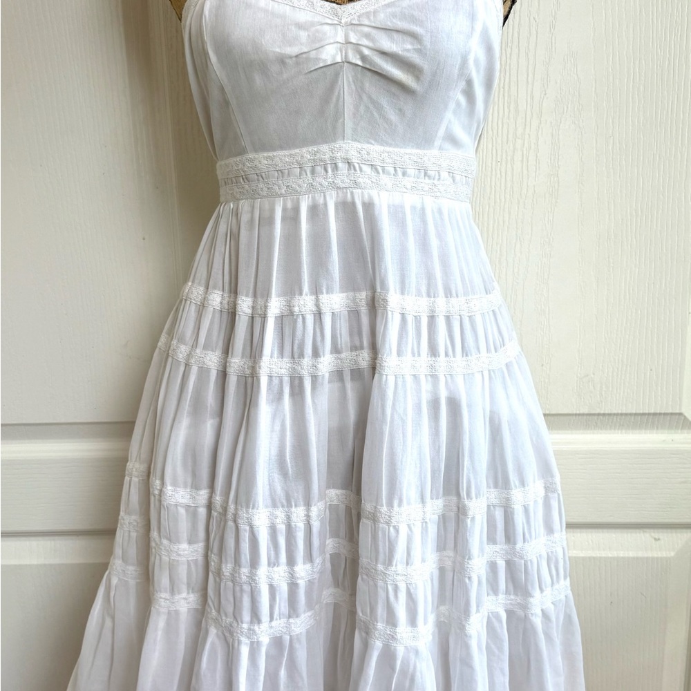 Anthropologie White Wedding Dress